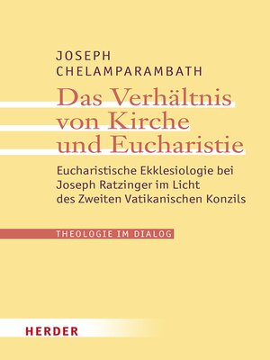 cover image of Das Verhältnis von Kirche und Eucharistie